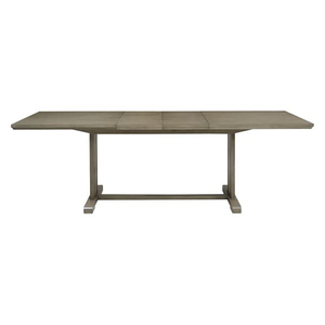 Mesa de comedor extensible gris lavado - Product Image 2