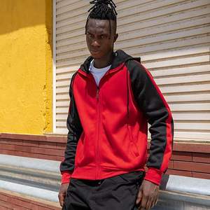 <b>Hoodies</b> Men Solid Cotton Zipper <b>Hoodies</b> <b>Hoodies</b> for Men <b>Zip</b> Up Hoodie Drawstring Casual Long Sleeve <b>Pocket</b> Hooded Sweatshirts - Product Image 6