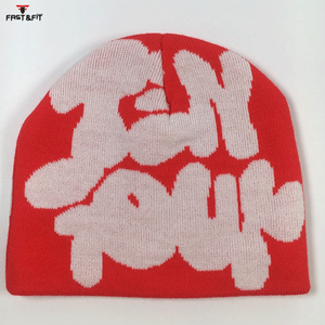 Gorros de Invierno Unisex Personalizados al por Mayor, Transpirables, Impermeables, de Tela de Forro Polar de Algodón, con Bordado 3D, Multicolores - Product Image 6