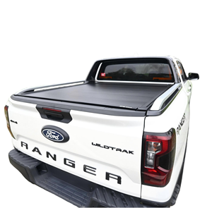 Nouvelle conception de couvre-caisse de camion compatible avec <span class=keywords><strong>Ford</strong></span> <span class=keywords><strong>Ranger</strong></span> avec barres de sport, couvercle à enroulement rétractable, imperméable, couvercle à enroulement pour pick-up - Product Image 1