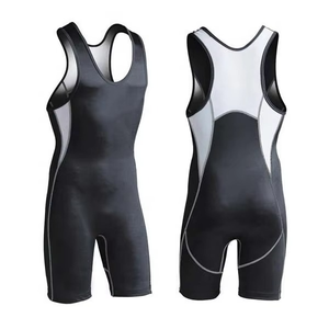 เสื้อกล้ามมวยปล้ำสำหรับผู้ชายชุดมวยปล้ำยืดระบายอากาศได้ดีผ้าโพลีเอสเตอร์100% น้ำหนักเบาทนทาน - Product Image 6