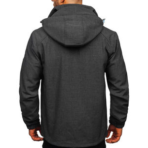 Chaqueta de Invierno para Hombre, Nueva, Formal, Delgada, Acolchada, con Cuello Alto, Ligera, Impermeable, Transpirable, Anti-UV, con Cierre, Talla XXL - Product Image 5