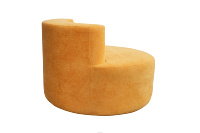 Canapé de spa inclinable personnalisable pour salons de massage et ateliers, un siège avec coussins rembourrés en éponge