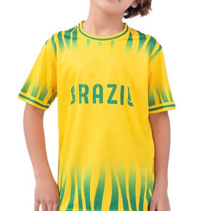 Nuevo Kit de uniforme de fútbol de secado rápido al por mayor Kits de ropa de fútbol Personalizados Baratos Niños Personalizar Logo Uniforme para niños - Product Image 5