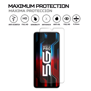Protector de Pantalla ANTISHOCK para Infinix Note 12 Pro 5G, Funda Premium con Función Antishock - Product Image 2