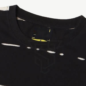 T-shirts imprimés sur mesure pour hommes Épaule tombante Créez votre propre logo en coton/fibre de bambou Service OEM - Product Image 5