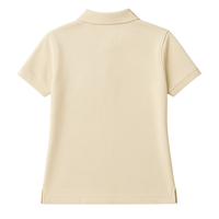 T-shirt décontracté pour femme à manches courtes, en polyester/coton tricoté, respirant et écologique, avec logo personnalisé, motif grec rose et vert, style neutre et élégant