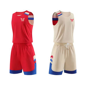 Uniforme de Baloncesto Reversible de Secado Rápido con Logotipo Personalizado, Uniforme de Baloncesto Reversible Profesional - Product Image 1