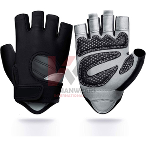 Guantes de Ciclismo para Niños, Transpirables, sin Dedos, para Bicicleta, por KARIMAN MANUFACTURING - Product Image 1