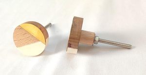 Boutons Offres Spéciales Résine et Bois avec Bouton et Boutons de Porte Tiroir Armoires de Cuisine Poignées de Meubles Fait à la Main de Haute Qualité - Product Image 5