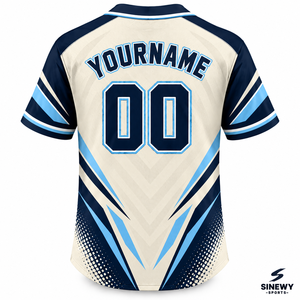 Camiseta de Béisbol Personalizada Sinewy, Unisex, Tallas Grandes para Adultos, Manga Corta, Impresión Sublimada, Poliéster que Absorbe la Humedad, Ropa Deportiva para Equipos - Product Image 3