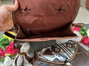 Sac à main en cuir jacquard véritable sac à bandoulière Offre Spéciale nouveau design sac à bandoulière multi-usages pour femmes - Product Image 6