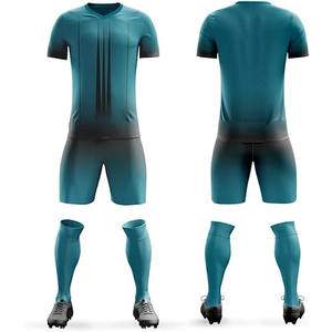 Conjunto de camisetas de fútbol personalizadas para hombre, modelo OEM, ropa de fútbol, camiseta de fútbol, ropa de equipo de fútbol, diseño de logotipo personalizado, camiseta de fútbol - Product Image 4