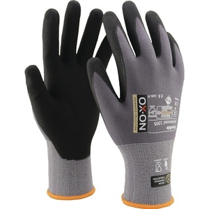 Gants de jardin flexibles Advanced 1905 Taille 6 Noir/Gris clair EN 388 EN 420+A1 EPI Catégorie II Équipement de protection OX-ON - Product Image 1