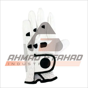 Guante de golf duradero con parche de cabra de cuero genuino Tela de poliuretano y poliamida para un rendimiento mejorado en los deportes - Product Image 5