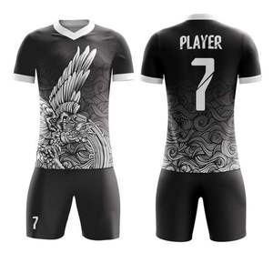 2024 personalizado de alta calidad sublimación uniforme de fútbol nuevo diseño al por mayor conjunto de camisetas de fútbol ropa de equipo - Product Image 1