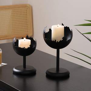 Soportes de vela en demanda, candelabro de Metal hecho a mano para decoración del hogar, bodas, fiestas y eventos especiales, los mejores soportes de iluminación - Product Image 1