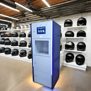 US Commercial New Electric Atomized Mist Metal Coil Dry Flash Casco Máquina expendedora Casco Equipo de limpieza - Product Image 4