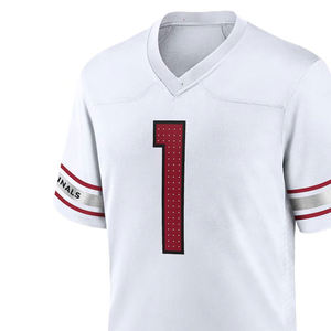 2025 nouveauté personnalisé hommes maillot de Football américain très respirant en gros maillot manches courtes imprimé grande taille - Product Image 3