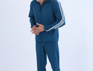 Trajes Deportivos de Forro Polar para Hombre, Color Personalizado, Etiqueta Privada, Transpirables, con Cremallera, Impresión de Logotipo Personalizado, Alta Calidad, Estilo Urbano - Product Image 2