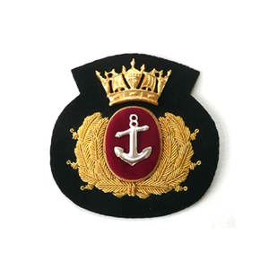 Badges d'ailes en fil de bullion personnalisés, design personnalisé, mode, couleur unie, broderie à la main, badges d'ailes personnalisés - Product Image 6