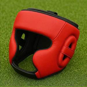 Protector de cabeza de boxeo de calidad profesional para uso unisex con diseño de logotipo personalizado para entrenamiento y jugador profesional - Product Image 3