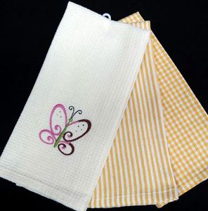 100% Cotton <b>Embroidered</b> Logo Customized Wholesale Kitchen <b>Towel</b> Design Fabric Branding Packaging Gifting Bulk Manufacturer - Product Image 2