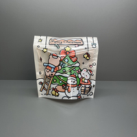 Sacs Mylar personnalisés à impression directe, qualité alimentaire, refermables avec fermeture éclair, anti-odeur, pochettes verticales pour bonbons, snacks, herbes, café 3,5g