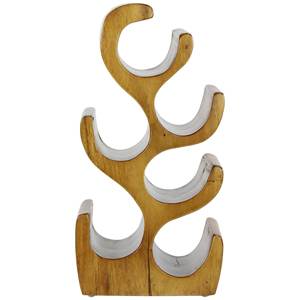 Hermoso estante de madera para vino y organizador de almacenamiento de botellas para el hogar y el restaurante, accesorio decorativo para fiesta, Bar, bloque de cortar - Product Image 6