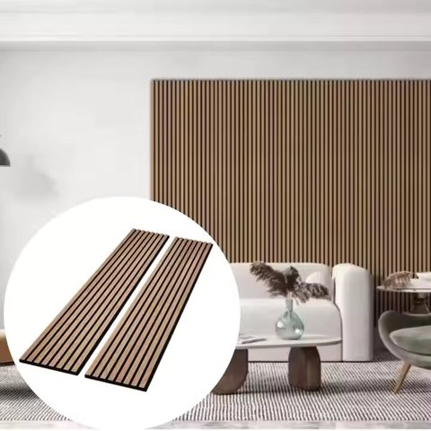 Vietnam-Made Eco-Friendly Fire Retardant Acoustic Soundproof Wall Panels Rubber Core for Bedroom Living Room Karaoke Room Wall