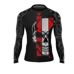 2025 manga larga entrenamiento Rashguard Muay Thai Rash Guard mejor diseño Kickboxing Fitness camiseta y ropa de gimnasio - Product Image 2
