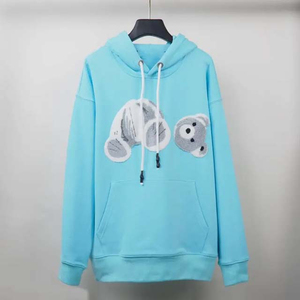 Sudadera con capucha pesada con logotipo personalizado OEM, sudaderas con capucha de lana de 380gsm, sudaderas con capucha transpirables de talla grande para mujer de Pakistán - Product Image 5