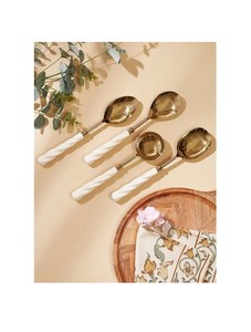 Fabricante DE LA India, tetera con acabado dorado, mango final, cucharadita de café, cuchara de recuerdo de Metal, cubiertos de cocina - Product Image 3