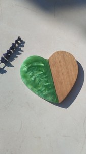 Luxury Handmade <b>Epoxy</b> Resin Coasters With Dried Flowers Elegant Classic Style Drink Mats for <b>Table</b> Decor and Gifts - Product Image 4