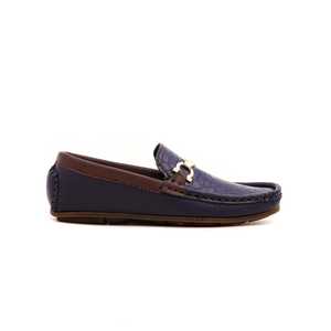 <b>Boys</b> Navy Formal Moccasin KD0402 Elegant Fine Chain & Link <b>Bracelets</b> Accessory - Product Image 3