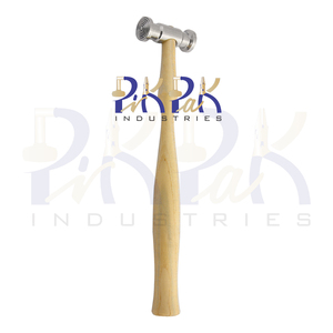 Texture Hammer Style 7 Bulls <b>Eyes</b> Style pattern jewelry making & other metalworking copper brass silver gold multiple Tools Diy - Product Image 4