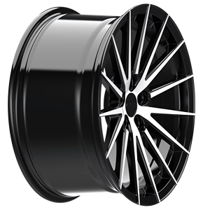 Jantes en alliage Arceo Wheels Series Lisbon 18 pouces, finition noire diamant, 8.0J 35mm ET, design concave, finition brillante, neuves - Product Image 6