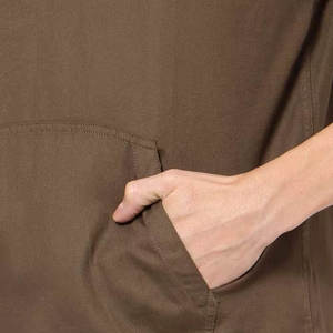 Logotipo personalizado de alta calidad 100% algodón en blanco sudaderas de cuello redondo para mujer Boxy streetwear sudaderas con hombros caídos - Product Image 2