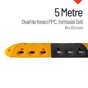 ชุดกันกระแทกถนนพลาสติกและเหล็ก 3 ช่องทาง ยาว 5 เมตร - Product Image 4