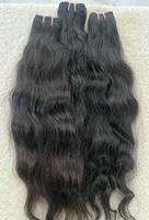 Perruques et extensions de cheveux humains indiens de qualité Remy, purs, non traités, doux, lisses et épais, fabriqués en Inde, avec double trame à la machine