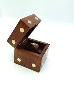 Boîte en bois étui de voyage thème nautique famille jeu de dés pour enfants et adultes jeu de dés Casino 5 complet fait à la main Vintage LudoGAMES - Product Image 5