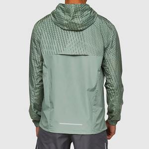 Chaquetas cortavientos Softshell para hombre, diseño personalizado con cuello levantado, la mejor calidad para correr, precio para hombre, diseño de logotipo personalizado - Product Image 3