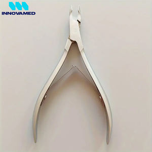 1 pièce Pince à cuticules en acier inoxydable, outil de manucure et pédicure de précision pour l'élimination des peaux mortes, soin des ongles, pince podologique, outils OEM - Product Image 4