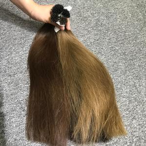 Venta al por mayor precio vietnamita Super doble dibujado Nano punta anillos virgen extensiones de cabello humano 100% recto colorido - Product Image 2