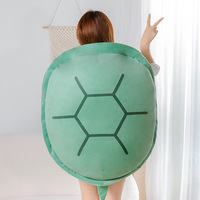 Meilleures ventes : Jouet en peluche géant à porter, coussin en forme de carapace de tortue, pour dormir et câliner, jouet en peluche pour enfants, lit en forme de carapace de tortue