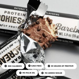 Barras de Proteína Barebells Sabor Galletas y Crema - Paquete de 12 - Product Image 6