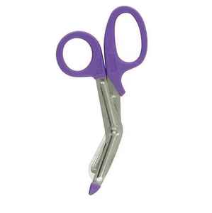 Tijeras de utilidad de acero inoxidable alemán de etiqueta privada, tijeras de lona para enfermera, mango de plástico para sala quirúrgica, fuente de alimentación Manual - Product Image 3