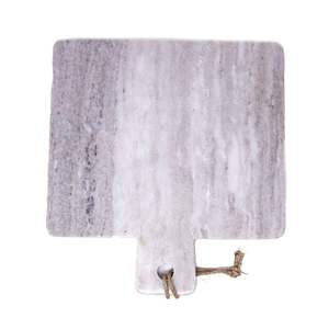 Tabla de cortar de mármol hecha a mano diseñada para una elegante cocina, encimera, comedor, exhibición de servicio - Product Image 4