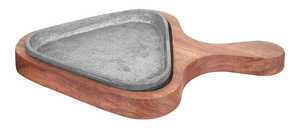 Utensilios de cocina de madera y hierro de primera calidad, plato Sizzler, sartén caliente más vendida para utensilios de cocina y vajilla para el hogar de alta calidad - Product Image 3