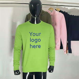 Sweat-shirt en tricot surdimensionné, style streetwear, style vintage doux, saison d'automne, service OEM - Product Image 1